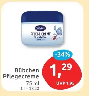 Budni Bübchen Pflegecreme 75 ml Angebot