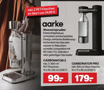 Handelshof aarke Wassersprudler CARBONATOR 3 Angebot