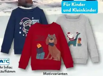 Aldi Nord Kinder sweatshirt Angebot