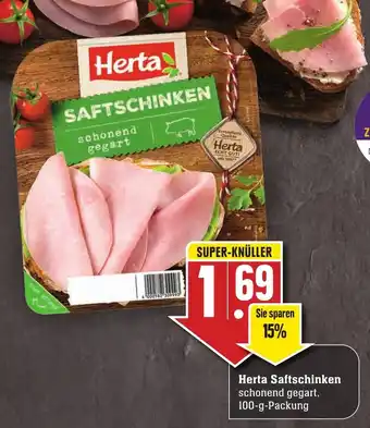 Edeka Neukauf Herta Saftschinken 100g Angebot