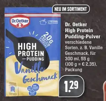 Edeka Neukauf Dr. Oetker High Protein Pudding Pulver Angebot