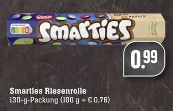 Edeka Neukauf Smarties Riesenrolle 130g Angebot