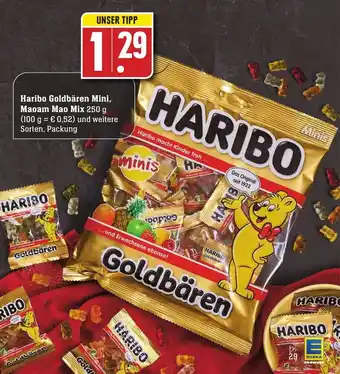 Edeka Neukauf Haribo Goldbären Mini, Maoam Mao Mix 250g Angebot