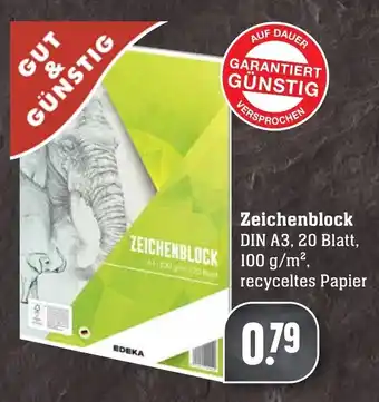 Edeka Neukauf Zeichenblock Angebot