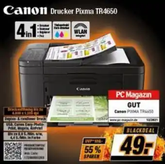 Expert Bening Canon Drucker Pixma TR4650 Angebot