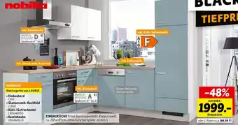 SCONTO Nobilia Einbauküche Angebot