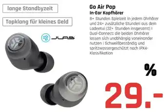 Hirsch und Ille JLAB Go Air Pop In-Ear Kopfhörer Angebot