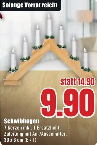 B1 Discount Baumarkt Schwibbogen Angebot