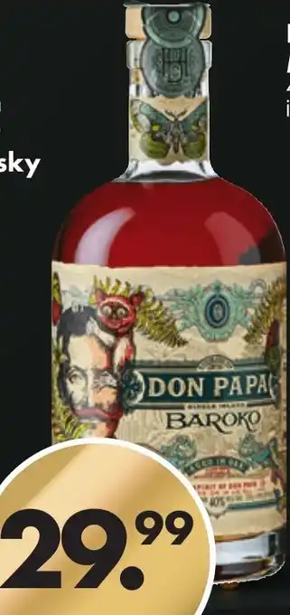 Trink und Spare Don Papa Baroko / Masskara 0,7 L Angebot