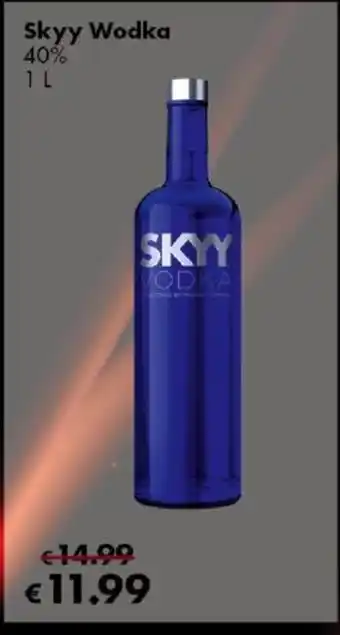 Travel Free Skyy Wodka 40% 1 L Angebot