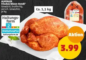 PENNY ALMTALER Frisches Wiesn-Hendl Ca. 1,1 kg Angebot