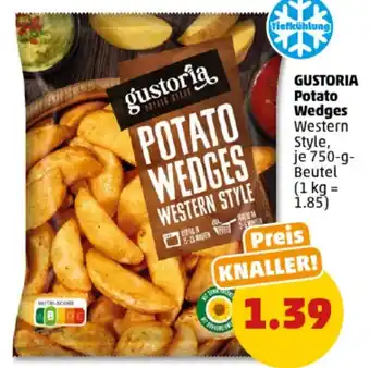 PENNY GUSTORIA Potato Wedges 750 g Beutel Angebot