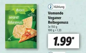 Lidl Vemondo Veganer Reibegenuss Je 150g Angebot