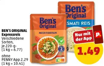 PENNY BEN'S ORIGINAL Expressreis 220 g Angebot