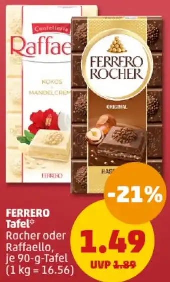 PENNY FERRERO Tafel 90 g Angebot