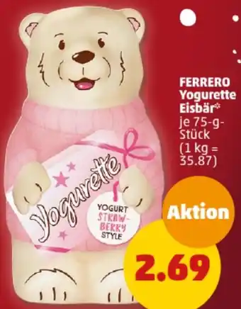 PENNY FERRERO Yogurette Eisbär 75 g Stück Angebot