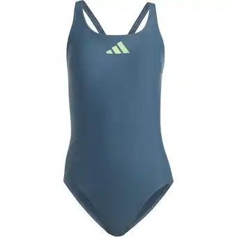 Intersport Adidas damen badeanzug 3 bar logo arcngt/luclim 44 Angebot