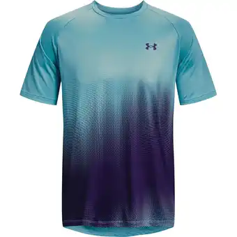 Intersport Under armour herren shirt ua tech fade ss 433 glacier blue xl Angebot