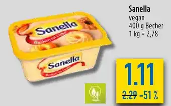 diska Sanella 400 g Angebot