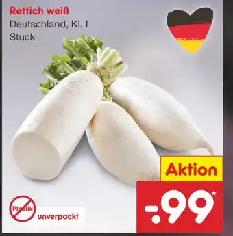 Netto Marken-Discount Rettich weiß Angebot