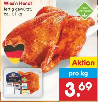 Netto Marken-Discount Wies'n Hendl 1,1kg Angebot