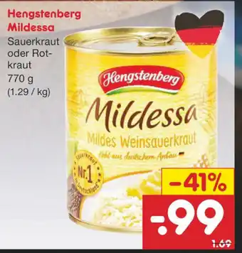 Netto Marken-Discount Hengstenberg Mildessa 770g Angebot