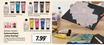 Lidl Farbensortiment,,Colour Pouring Angebot