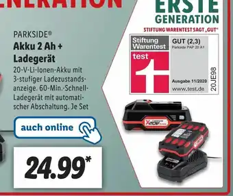 Lidl Akku 2 Ah+ Ladegerat Angebot