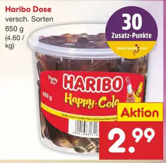 Netto Marken-Discount Haribo Dose 650g Angebot