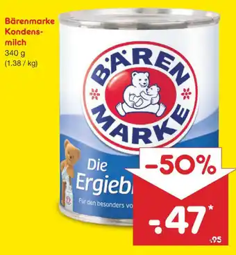 Netto Marken-Discount Bärenmarke Kondensmilch 340g Angebot