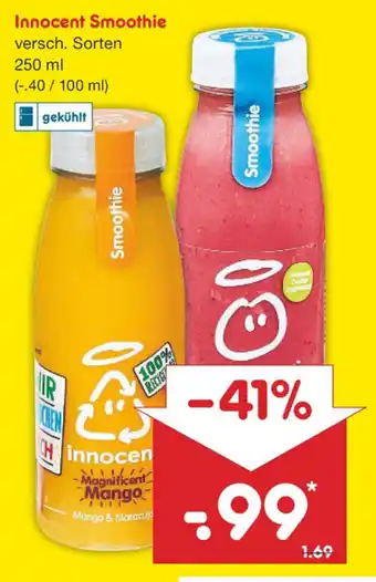 Netto Marken-Discount Innocent Smoothie 250ml Angebot