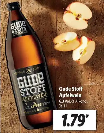 Lidl Gude stoff apfelwein Angebot