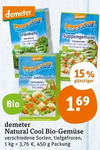 tegut Demeter Natural Cool Bio Gemüse 450g Angebot