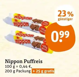 tegut Nippon Puffreis 200g Angebot