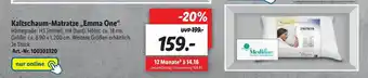 Lidl Kaltschaum-matratze emma one Angebot