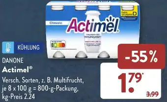Aldi Süd DANONE Actimel 800 g Packung Angebot