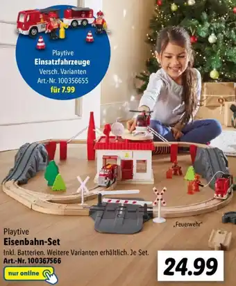 Lidl Playtive Eisenbahn-Set Angebot