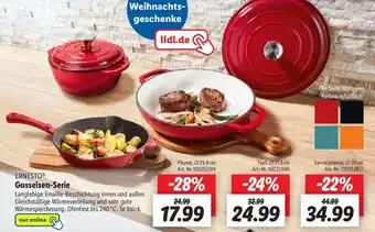 Lidl ERNESTO Gusseisen-Serie Angebot