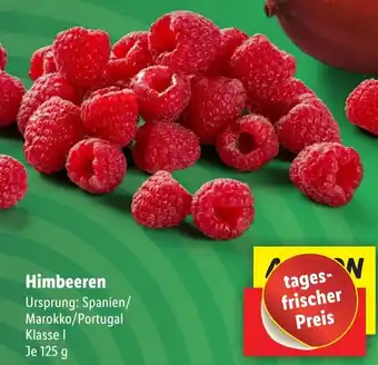 Lidl Himbeeren 125 g Angebot