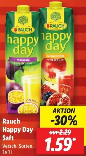 Lidl Rauch Happy Day Saft 1 L Angebot