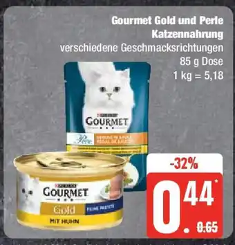 Marktkauf PURINA Gourmet Gold und Perle Katzennahrung 85 g Dose Angebot