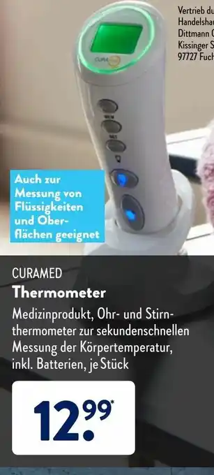 Aldi Süd Curamed Thermometer Angebot