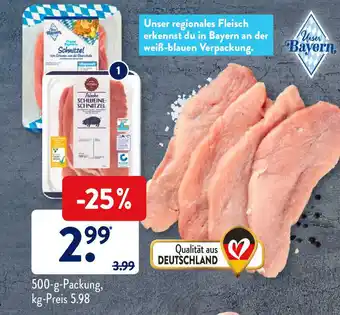 Aldi Süd Qualitat aus deutschland 500g Angebot