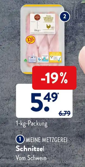 Aldi Süd Schnitzel 1kg Angebot