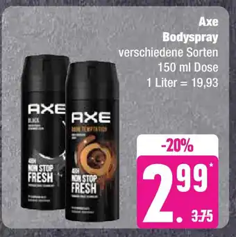 Marktkauf Axe Bodyspray 150 ml Dose Angebot