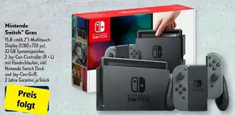 Aldi Süd Nintendo Switch Grau Angebot