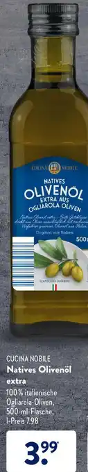 Aldi Süd Natives olivenol extra 500ml Angebot