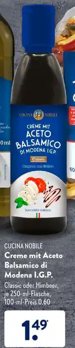 Aldi Süd Creme mit aceto balsamico di modena I.G.P 250ml Angebot