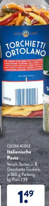 Aldi Süd Italienische pasta 500g Angebot