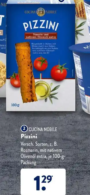 Aldi Süd Pizzini 100g Angebot